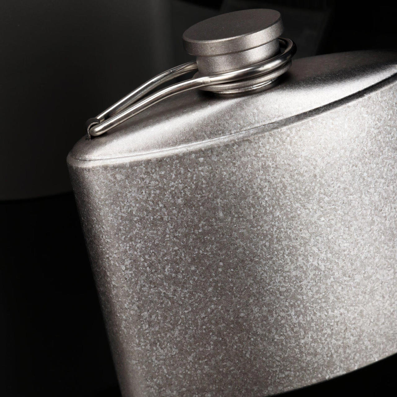 SilverAnt Titanium Hip Flask & Funnel 300ml | UK | Ultralight