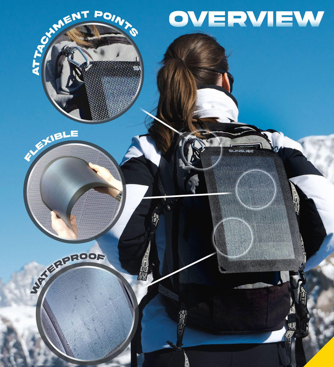 Sunslice Fusion Flex Portable Solar Power Panel UK - Main Image