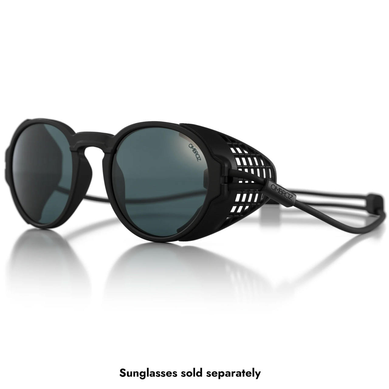 Eye Glasses Round Sunglasses With Side Shields Ombraz Viale Side