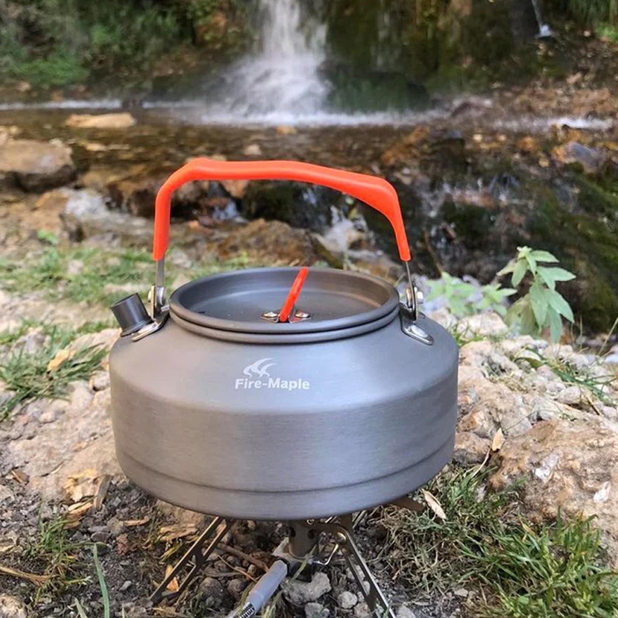 Fire Maple Feast-T3 Black Kettle UK Ultralight Outdoor Gear