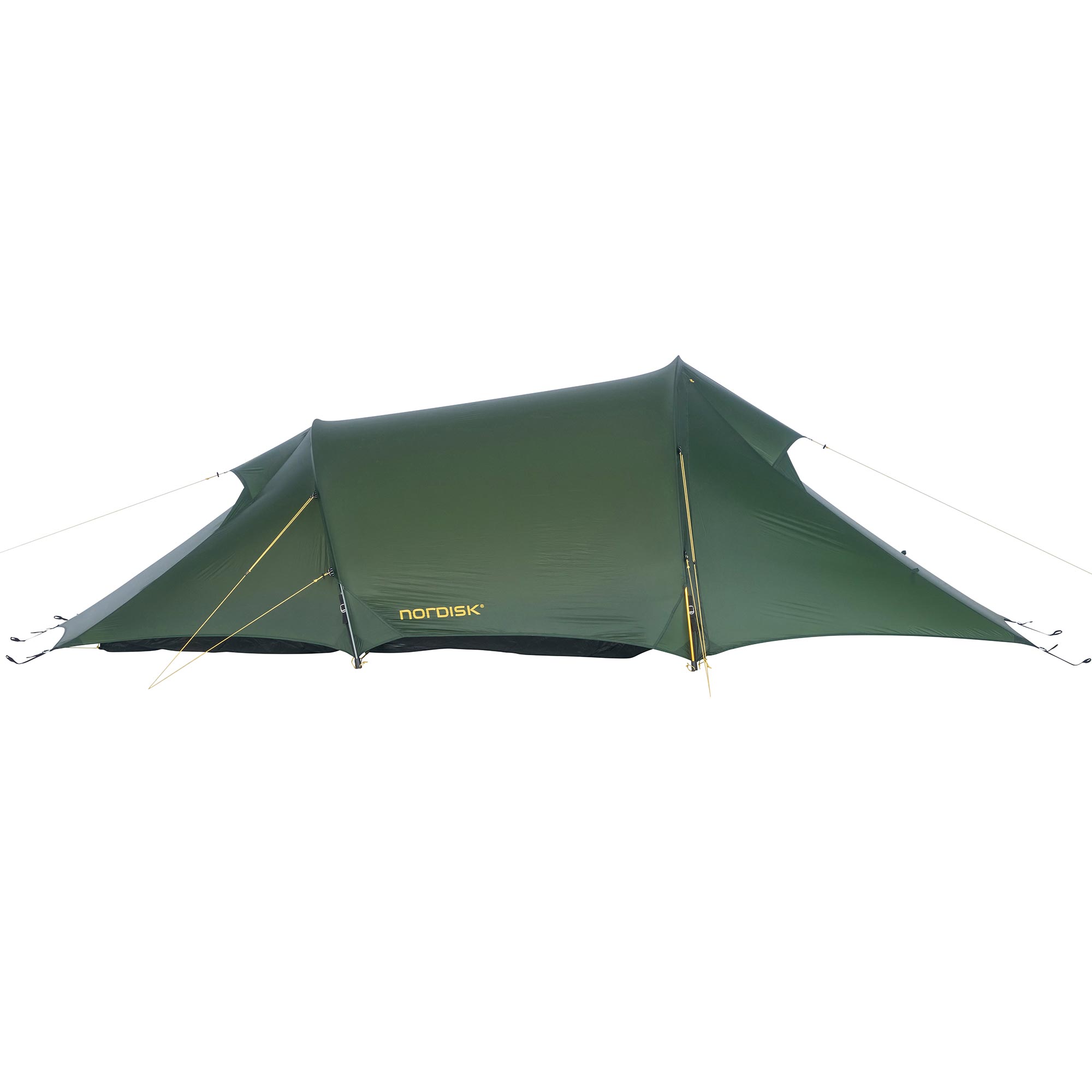 NORDISK Halland 2 LW Tent 緑 純正フットプリント付 Halland 2 LW tent - 2 person - Forest Green