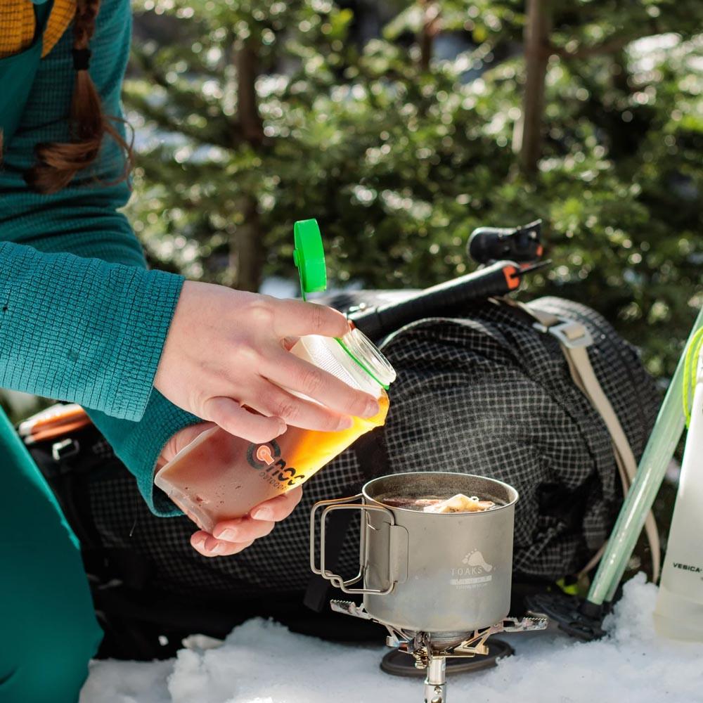 CNOC Outdoors HydriamX 500ml Collapsible Flask - 42mm | UK