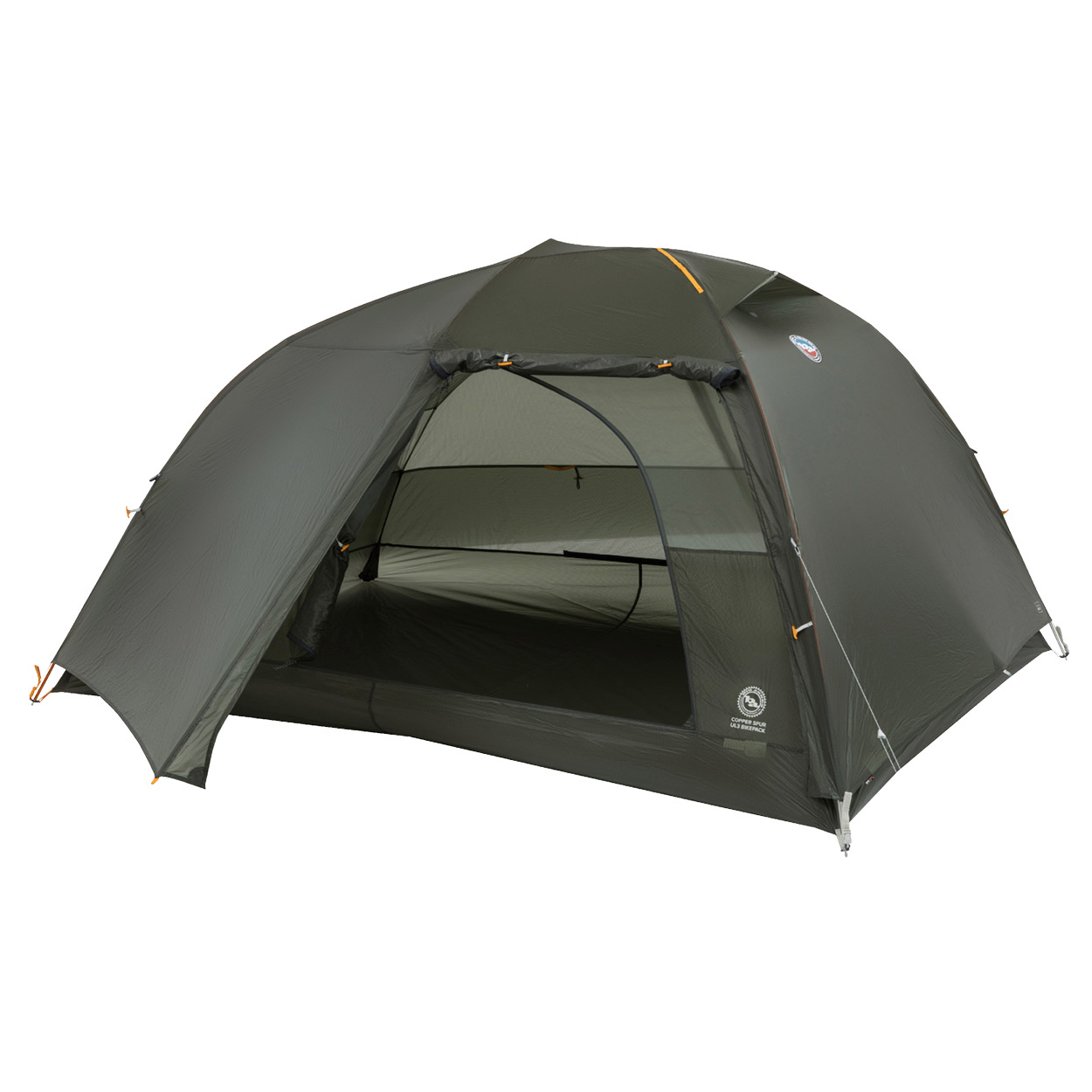 Footprint Per Tenda Big Agnes Copper Spur UL3 - Grigio, Impermeabile, Ultraleggero - Nuovo M126