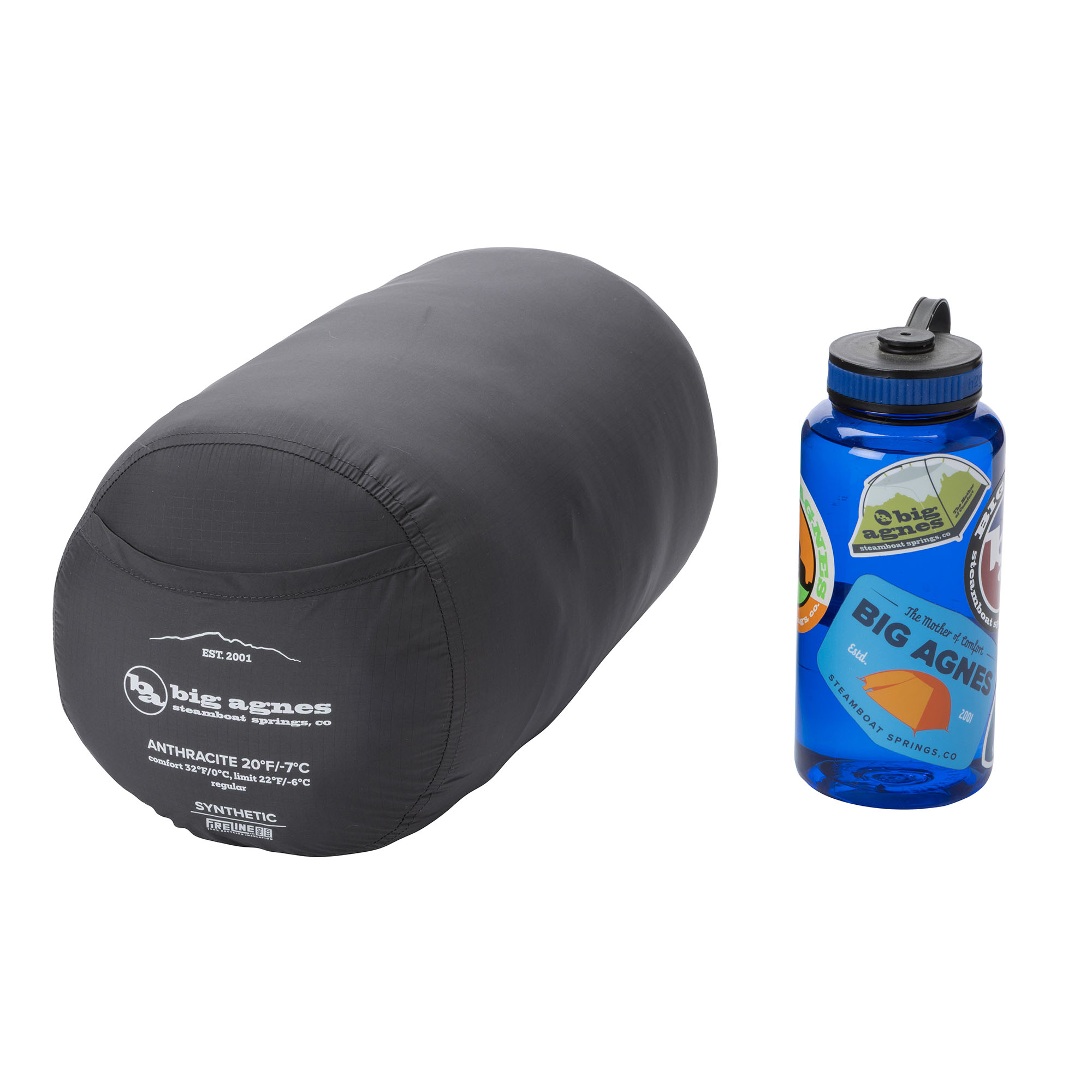 Big Agnes Anthracite 30 Synthetic Sleeping Bag | UK | Ultralight