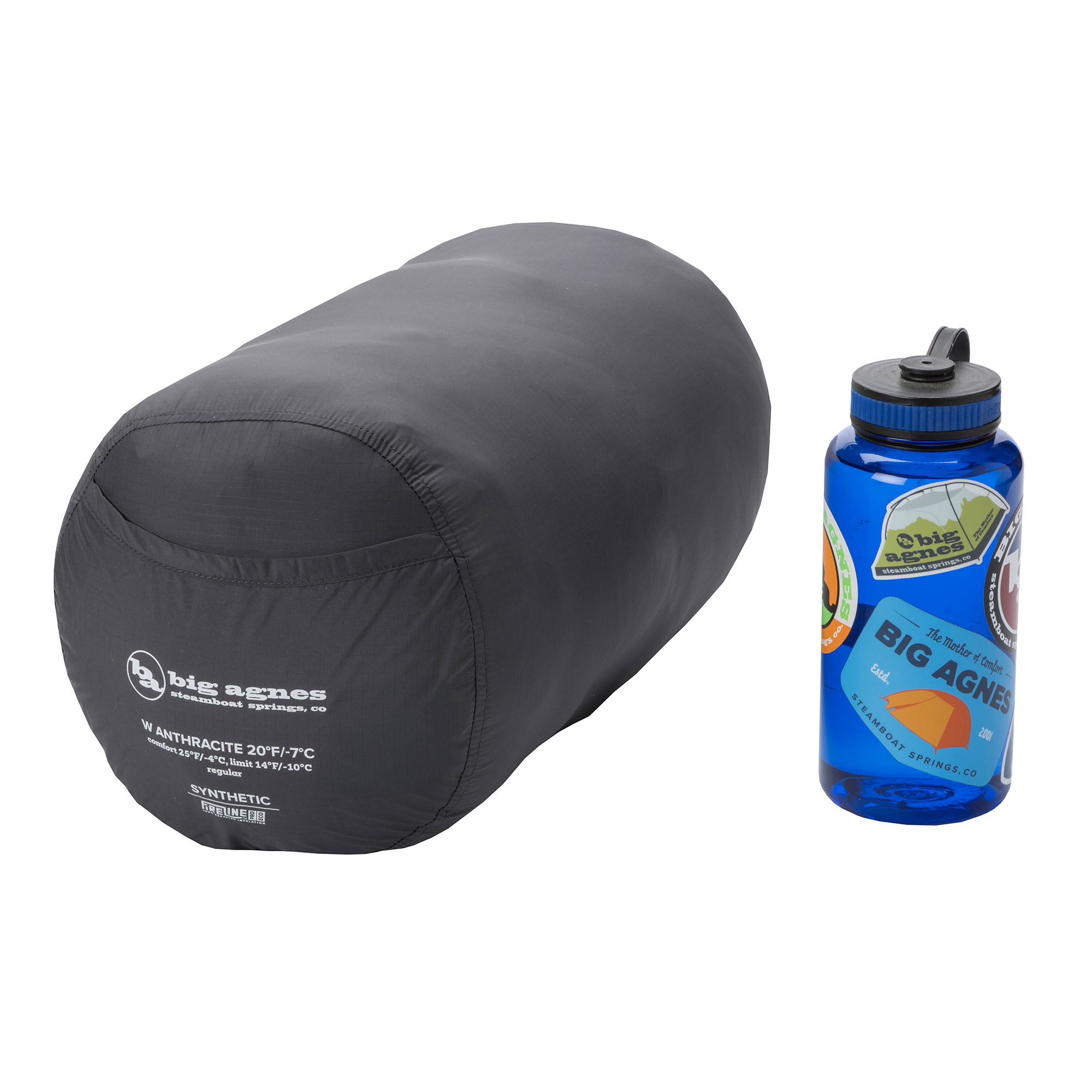 Big Agnes Womens Anthracite 20 Synthetic Sleeping Bag | UK