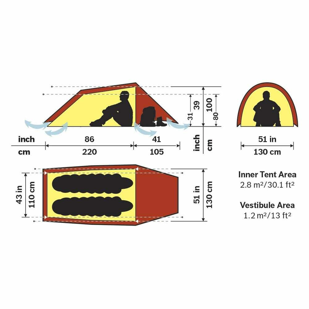 Hilleberg Anjan 2 Tent | UK 