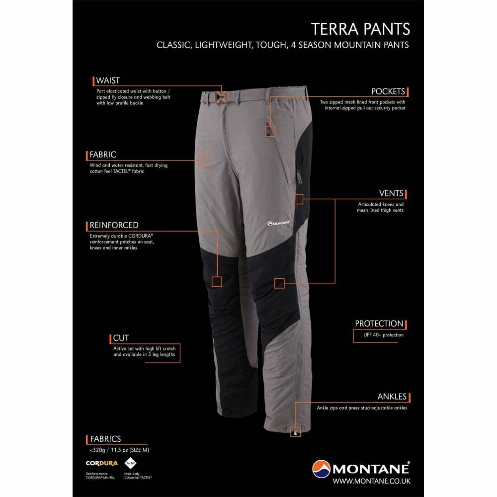 Montane Terra Pants | UK | Ultralight 