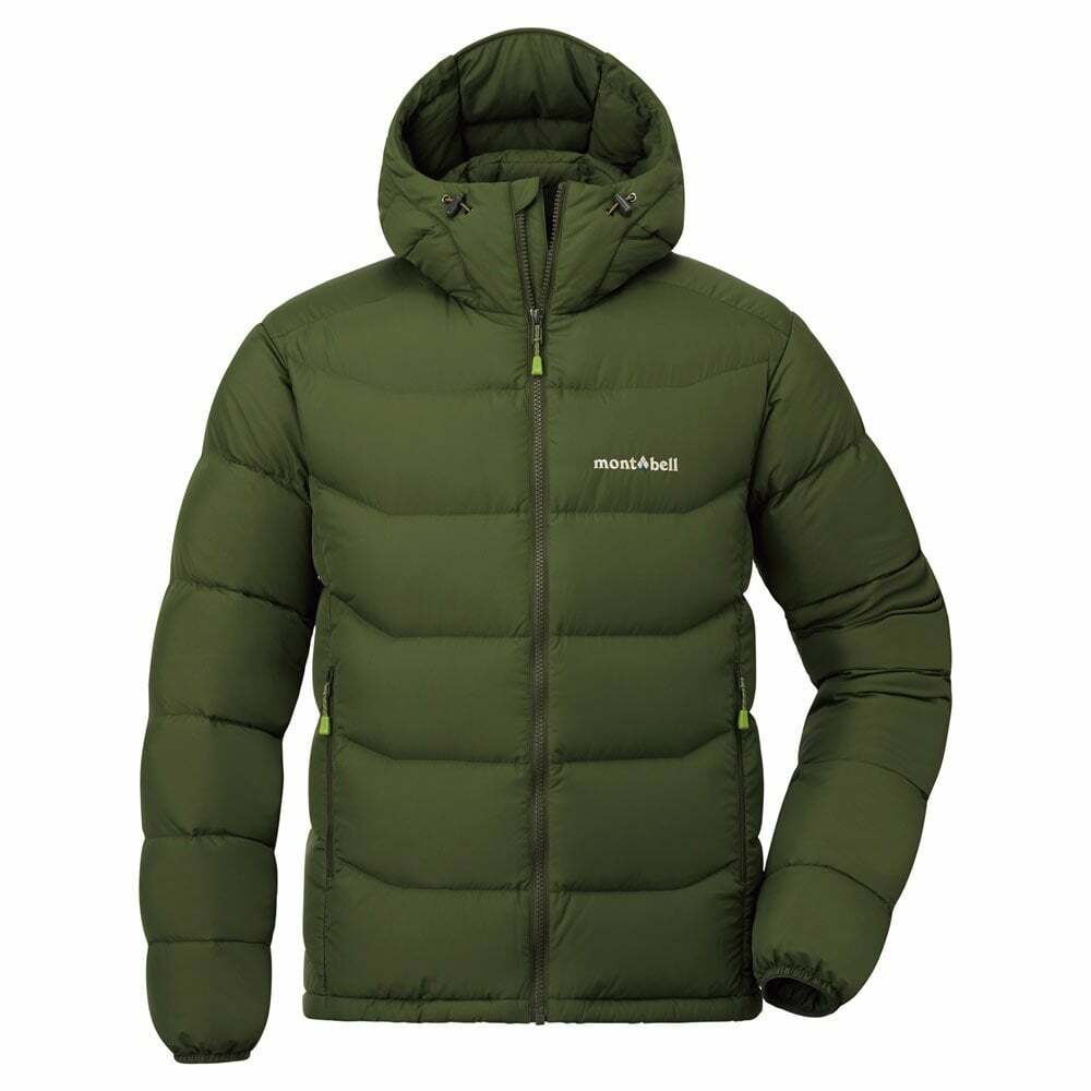 Montbell Upland Down Parka Colour: Dark Forest, Size: Medium