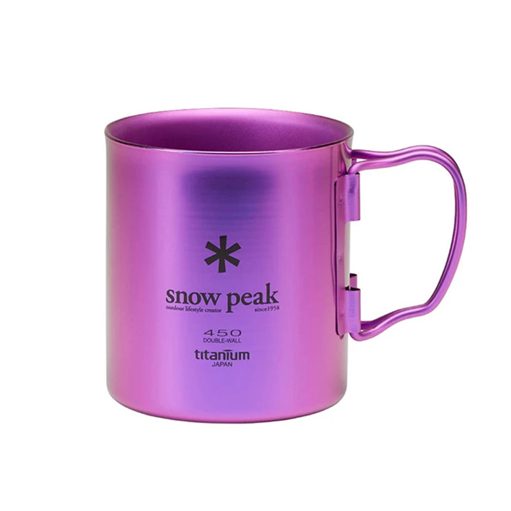 snow peak Ti-Single Wall 450 Mug  2個セット Ti-Double 450 Mug Set – Snow Peak