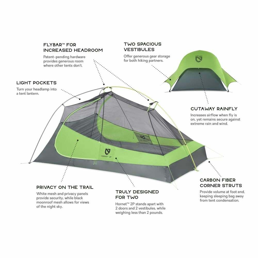 Nemo Hornet 2P Tent | UK | Ultralight 