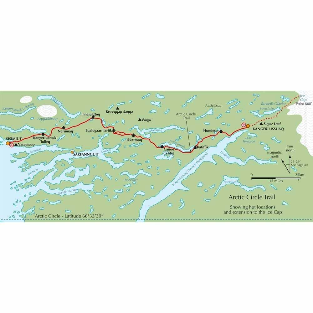 Cicerone Trekking in Greenland The Arctic Circle Trail UK