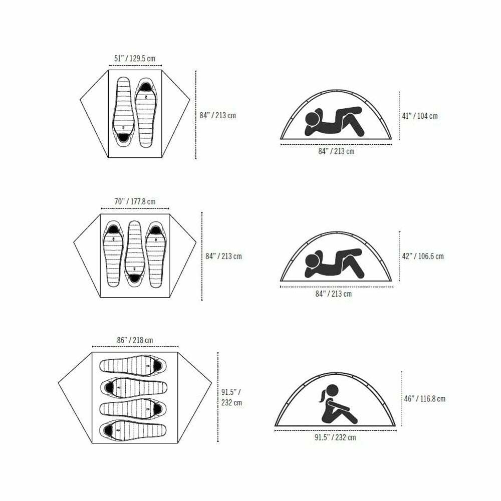Sierra Designs Meteor 3000 2P Tent | UK 