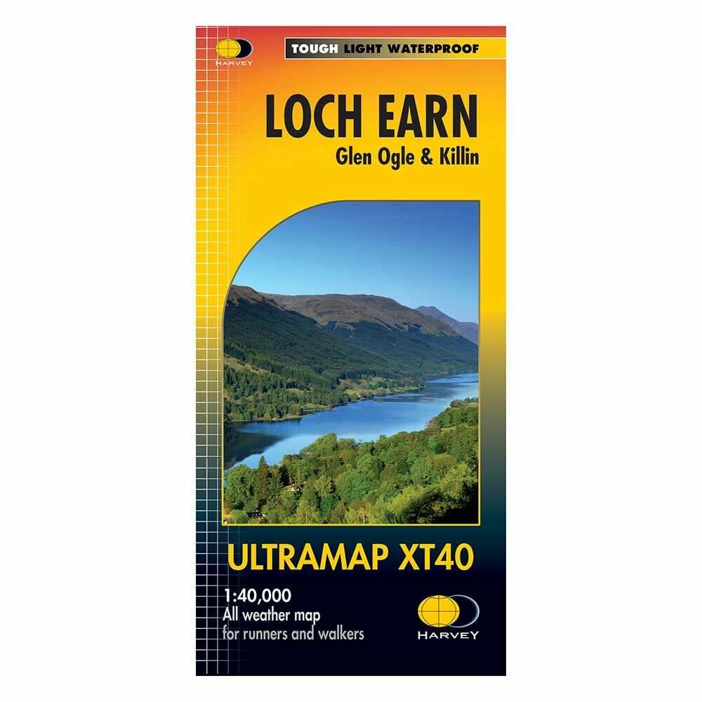 Harvey Maps UltraMap XT40 - Loch Earn, Glen Ogle & Killin | UK