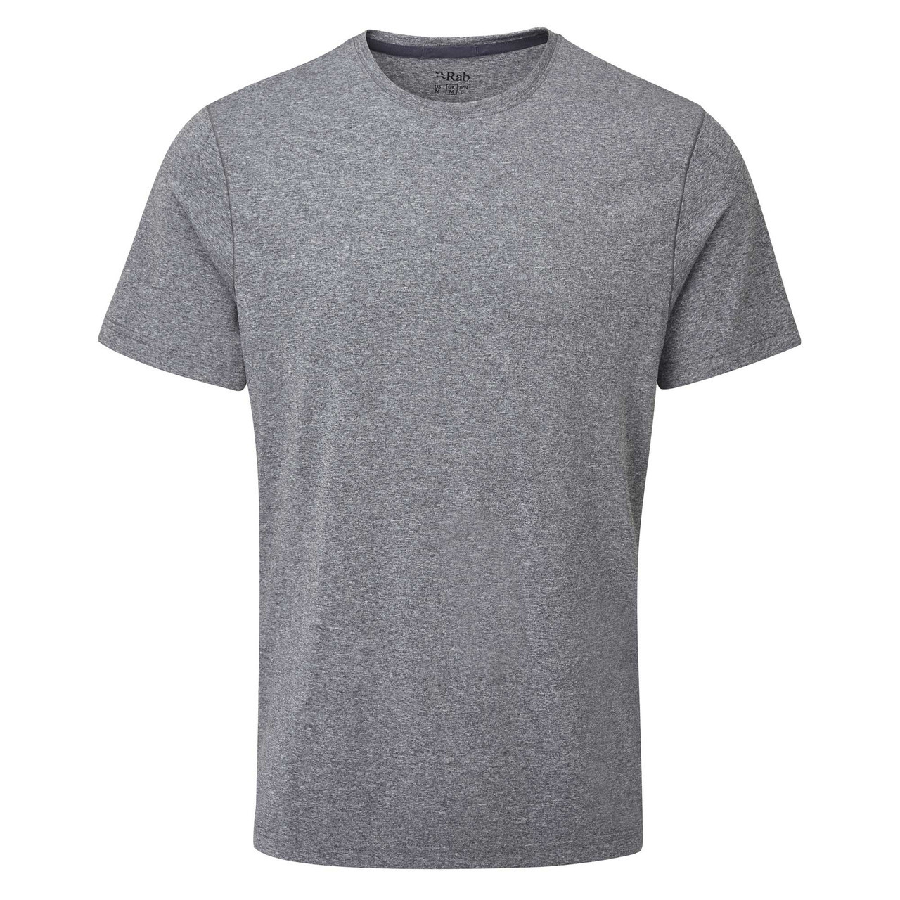 Burn - Short Sleeve T-shirt - Light Heather Gray UNITED FITNESS - GUIDED  GROUP FITNESS