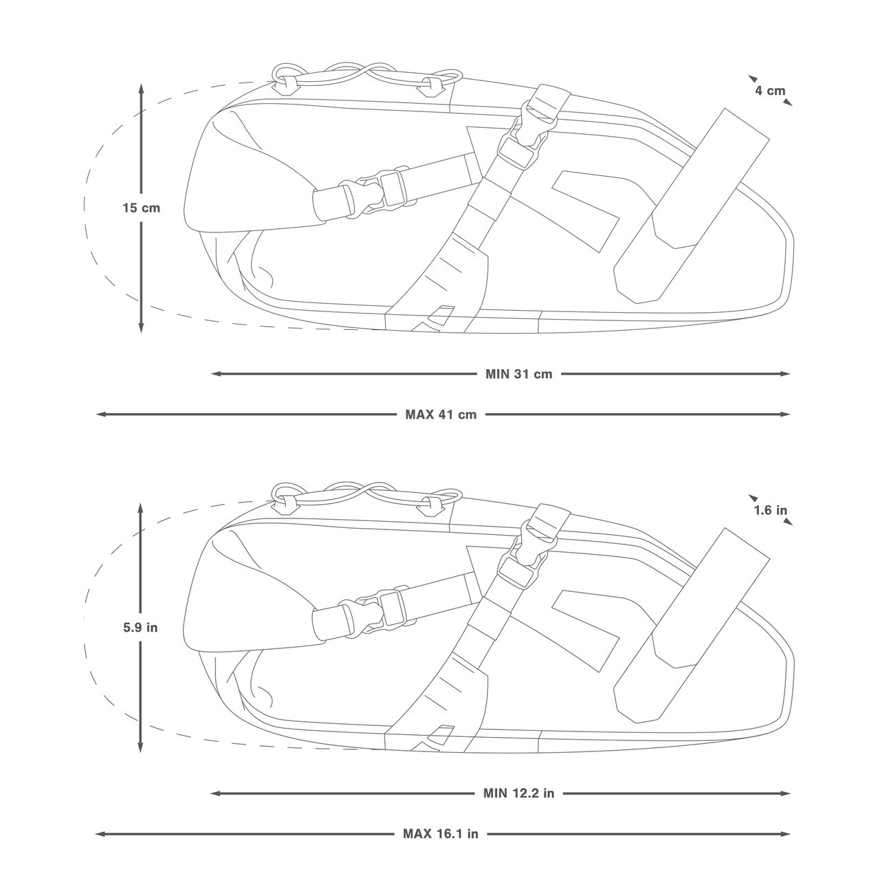 Apidura Expedition Saddle Pack 9L | UK | Ultralight Outdoor Gear