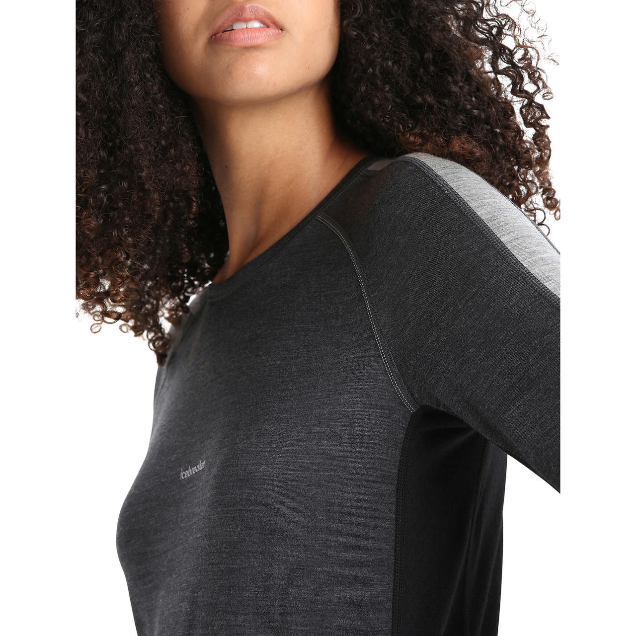 125 ZoneKnit™ Merino Blend Long Sleeve Crewe Thermal Top - Icebreaker (US)