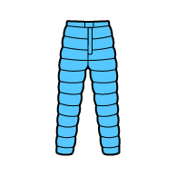Down Pants (unisex)