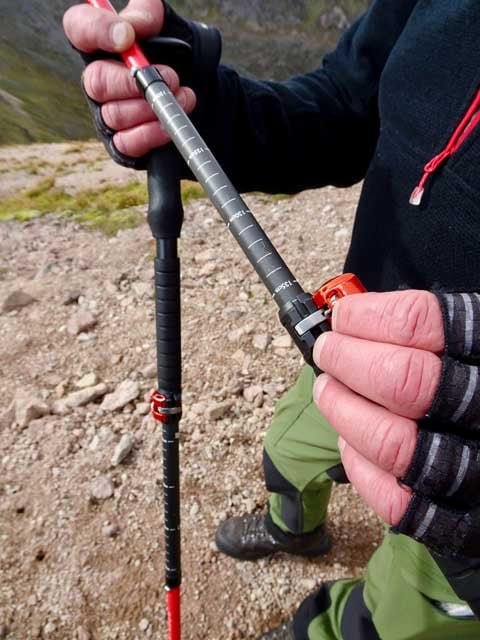 MSR Dynalock Ascent Carbon Backcountry Poles, 100-120cm : : Sports  & Outdoors