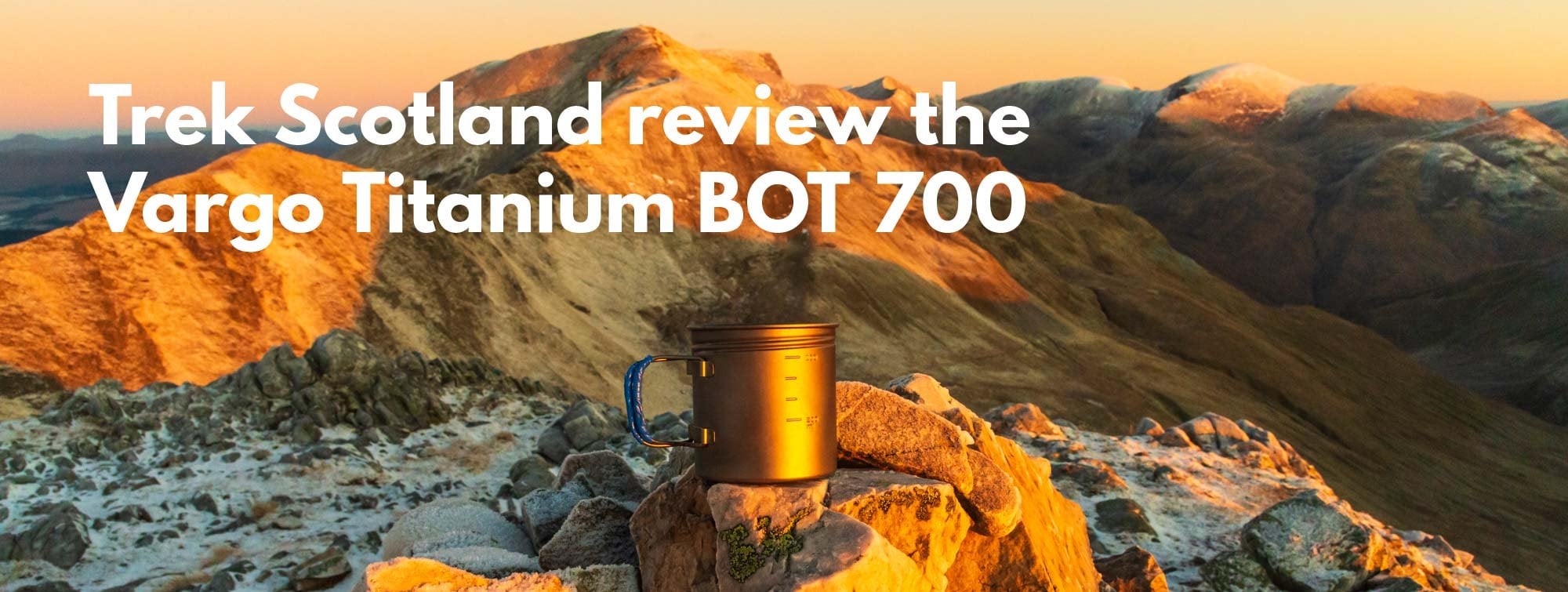 Vargo Titanium BOT-700 Ultralight Backpacking Camping Pot – 700ml