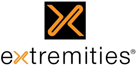 Extremities logo at Ultralight Outdoor Gear