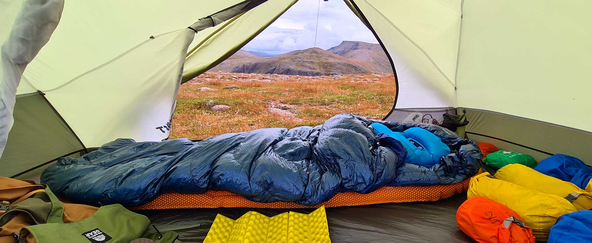 cycle touring sleeping bag