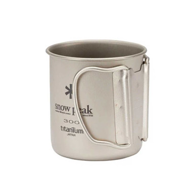 Snow Peak Titanium Single Wall 300 Mug | UK | Basecamp Gear