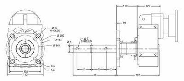 Dodge 086049 - Dodge - MW48 MIDDLE STAGE MODULE