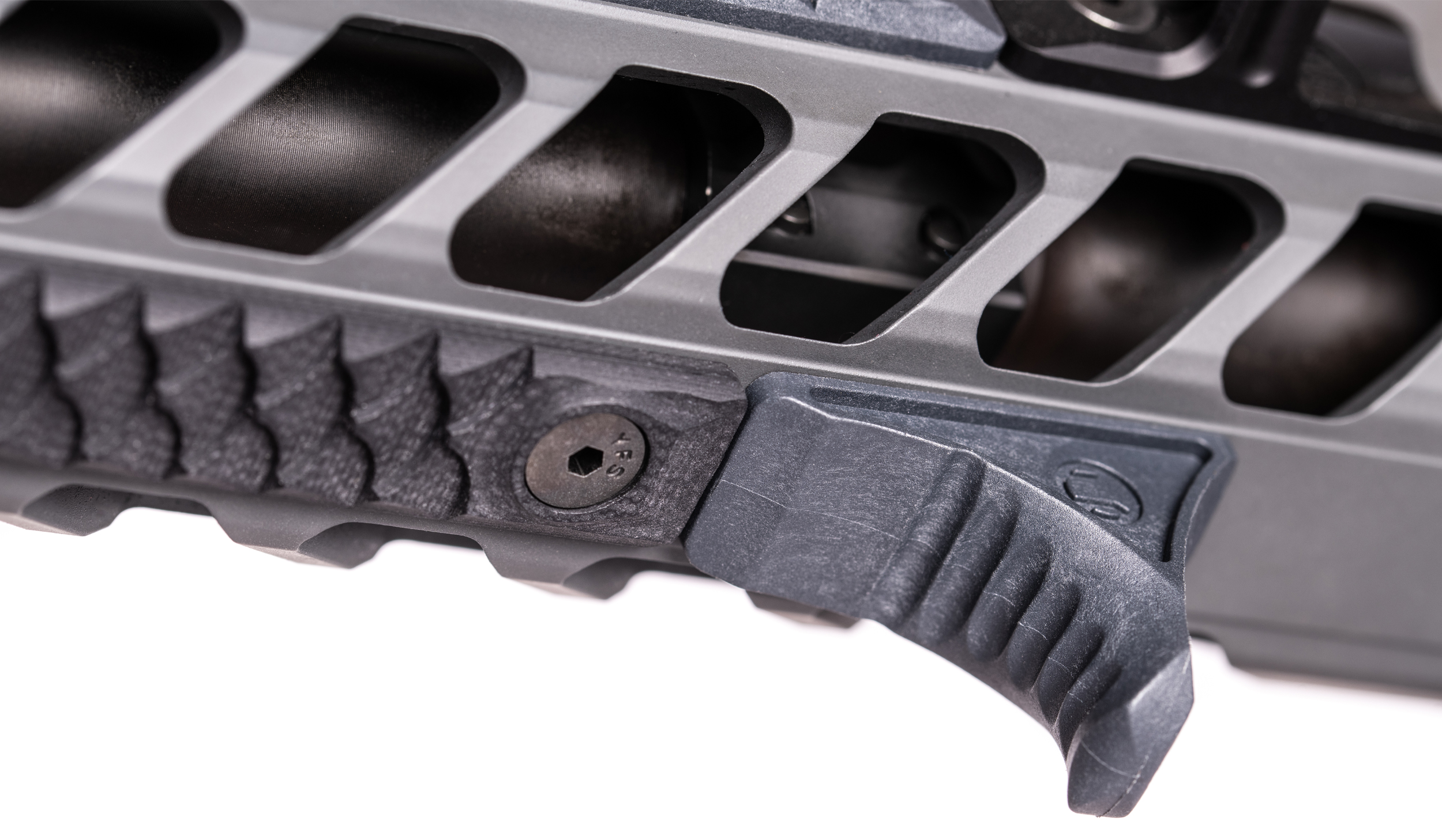 RailScales Karve-P MLOK polymer handstop Sniper Grey