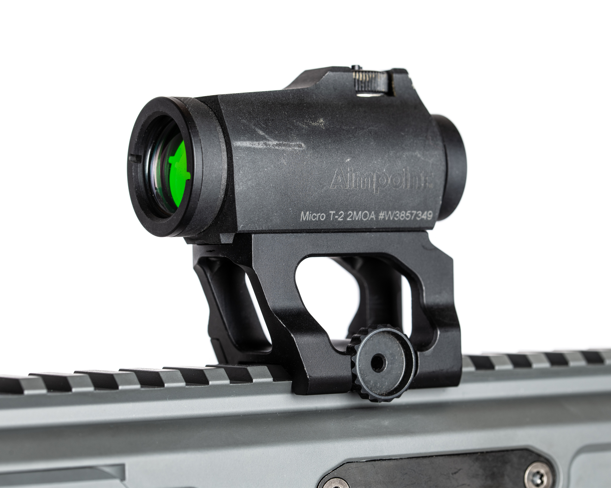 Aimpoint T-2 Micro red dot sight on Scalarworks LEAP 01 quick release mount