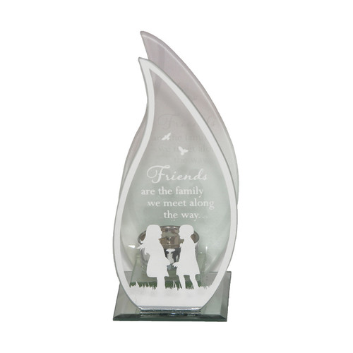 Reflections Of The Heart Friends Flame Tealight Holder