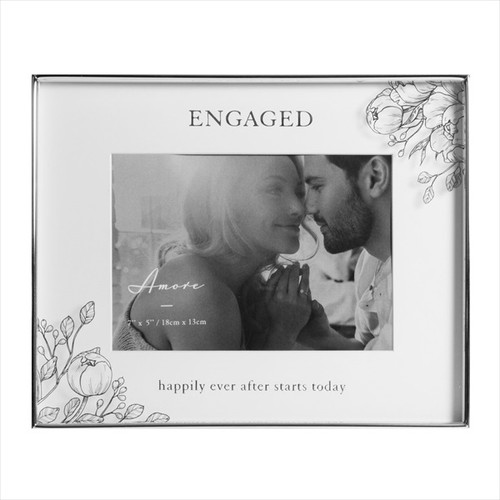 Silver Engagement Frame