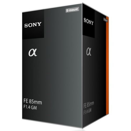 Sony FE 85mm F1.4 GM (SEL85F14GM) Black - Supero