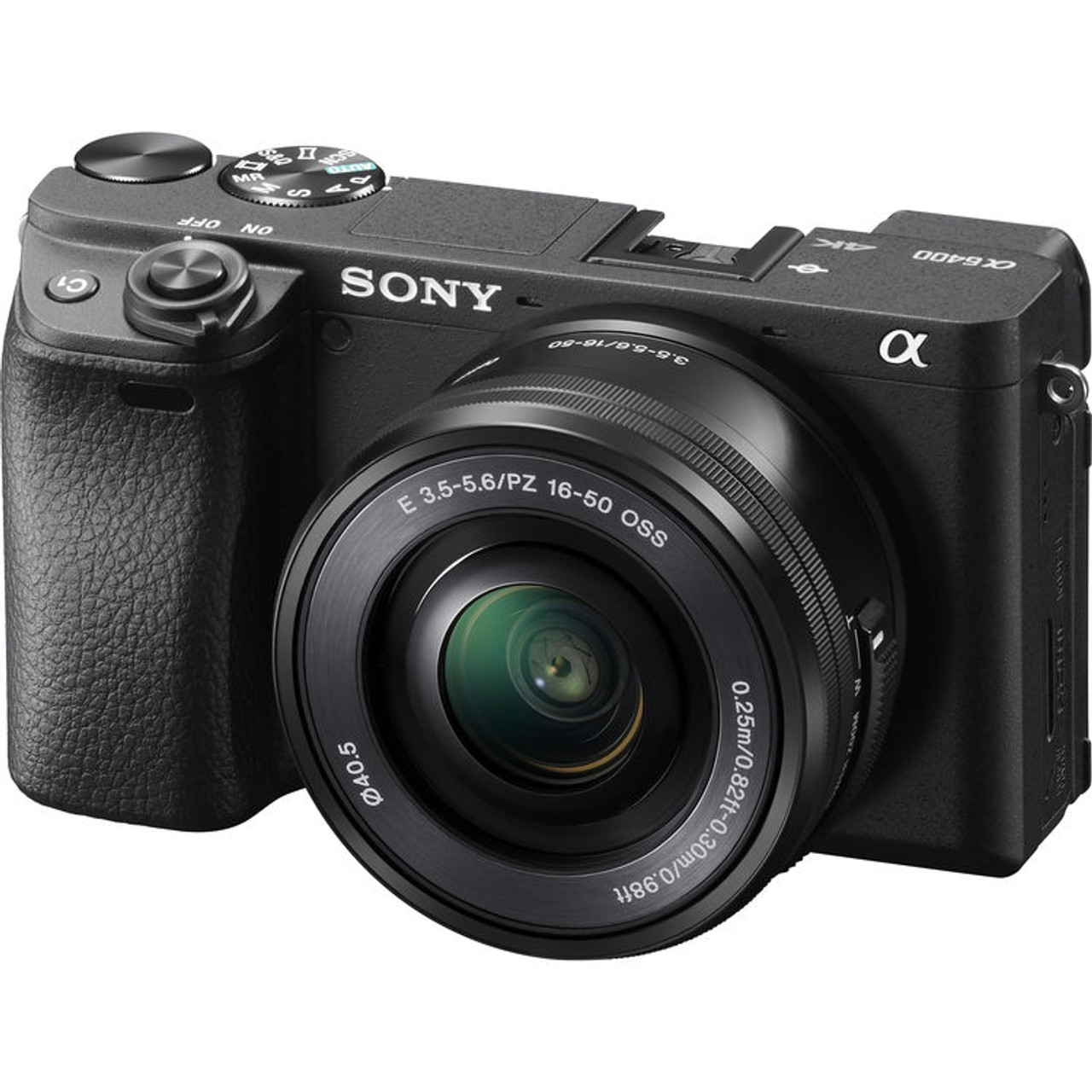 SONY ALPHA a6400 WITH 16-50MM (KIT) BLACK