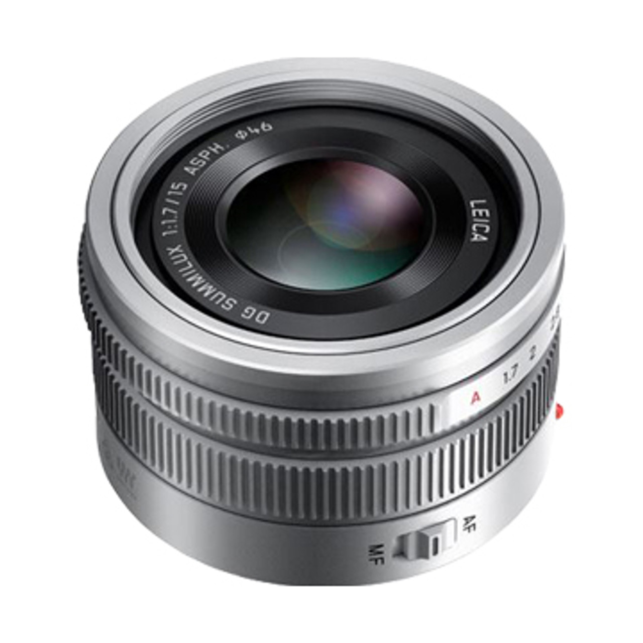 Panasonic Leica DG Summilux 15mm f/1.7 ASPH. Lens (Silver) - Supero