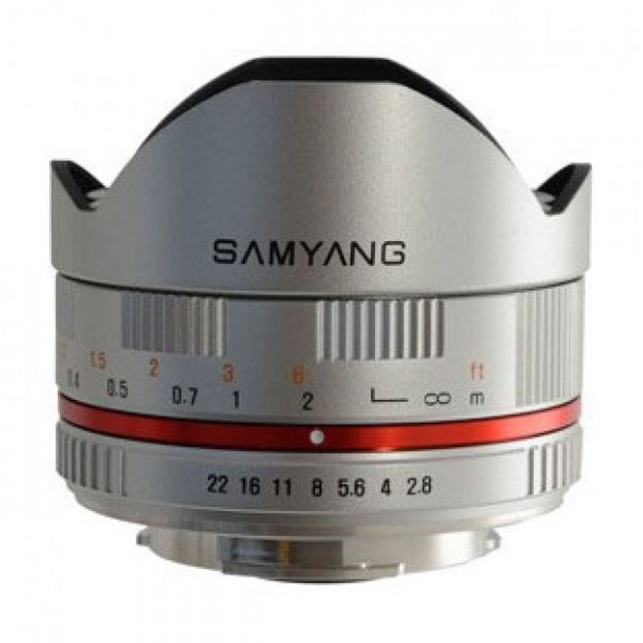 Samyang 8mm F/2.8 II Silver (Fuji X)