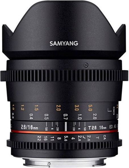 Samyang 16mm T/2.6 ED AS UMC VDSLR (Sony E)