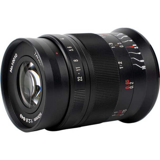 7Artisans 60mm f/2.8 Macro (M4/3) Black (A112-M)