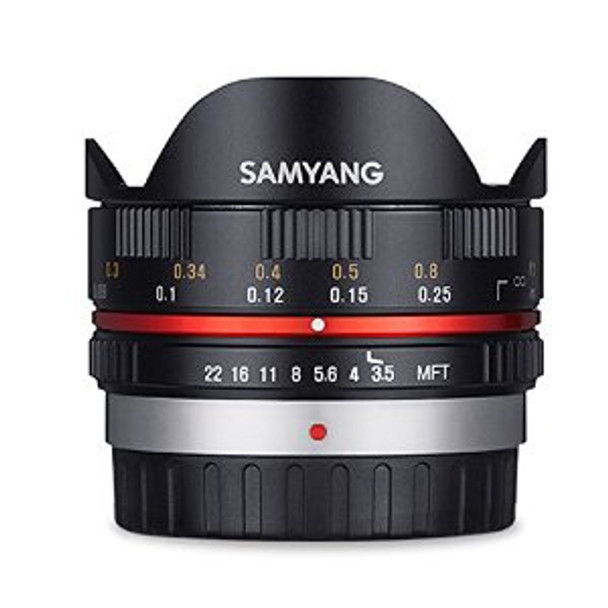 Samyang 7.5mm f/3.5 Black (M4/3)