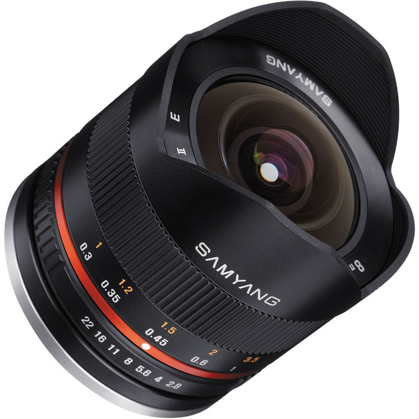 Samyang 8mm F/2.8 II Black (Fuji X)