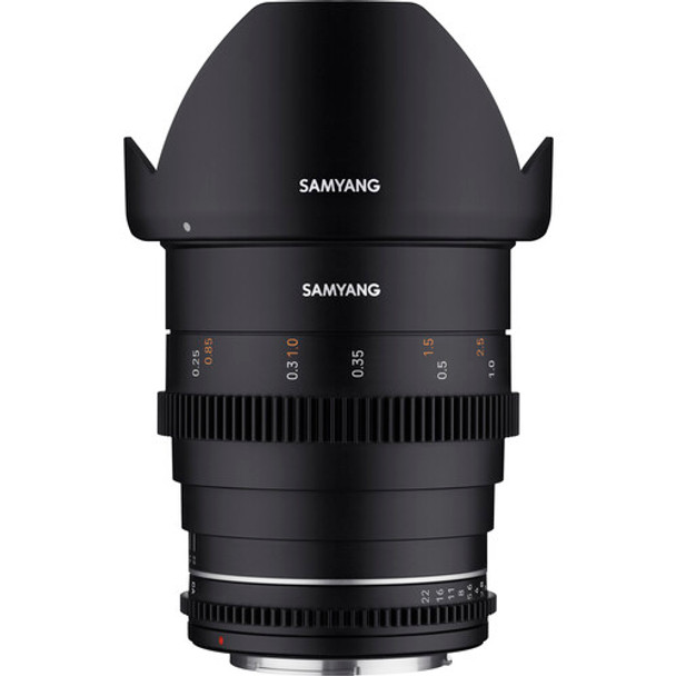 Samyang 24mm t/1.5 VDSLR MK2 (Canon EF)
