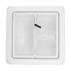 Leisure Coachworks Leisure CW 14" RV Roof Vent manual crank lift w/ WHITE lid inner garnish ring W 