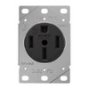 Leisure Cords RV 50 Amp, 125/250 Volt, NEMA 14-50R, 3P, 4W Power Receptacle Flush Mounting 