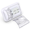  Leisure LED RV LED Ceiling Single Dome Interior Light Fixture with ON/Off Switch Natural White 4000-4500K 24-2835SMD 