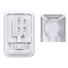  Leisure LED RV LED Ceiling Single Dome Interior Light Fixture with ON/Off Switch Natural White 4000-4500K 24-2835SMD 