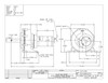 Klauber RV Slide Out Motor Klauber K01469A100  Slide out Motor Replaces  K01176B100 24806 &07, 74759 