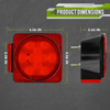  Leisure LED 12V Submersible LED Trailer Light Kit for Under 80 Inch Trailers 