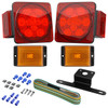  Leisure LED 12V Submersible LED Trailer Light Kit for Under 80 Inch Trailers 