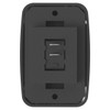 Leisure LED Contemporary Single SPST On-Off Switch with Bezel, 12-Volt, for RV, Trailer, Camper 