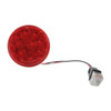Leisure LED 4" RED LED Stop Turn Tail Light Truck Utility Trailer Round Break Light 