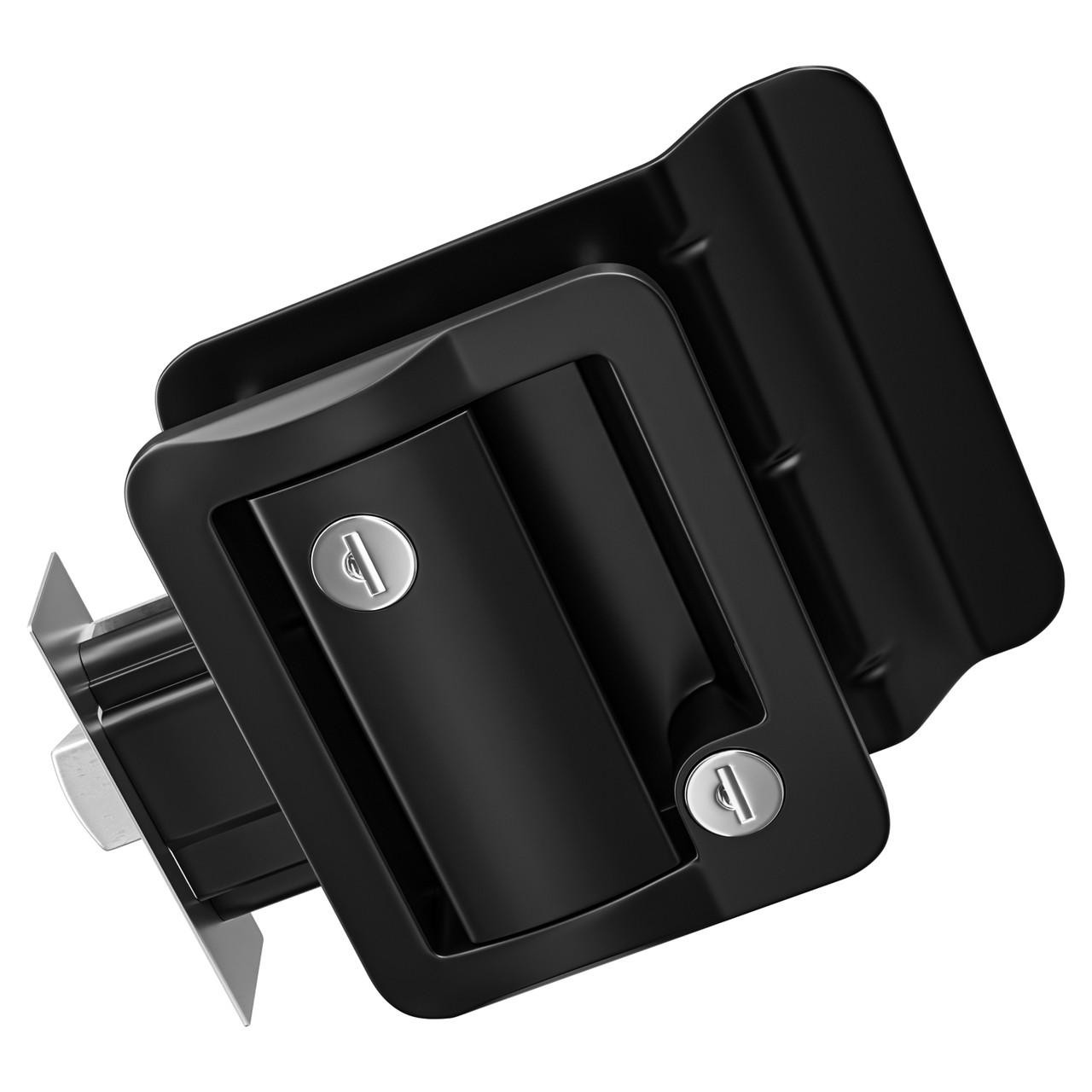  Leisure Locks RV Travel Trailer Entry Door Lock Paddle Deadbolt Black 